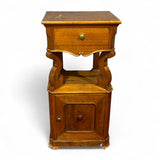 Elegante Comodino a virgola fine '800 - Vassallo Antiques Antiquariato Online