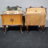 Elegante coppia di comodini anni 60 - Vassallo Antiques Antiquariato Online