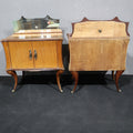 Elegante coppia di comodini anni 60 - Vassallo Antiques Antiquariato Online