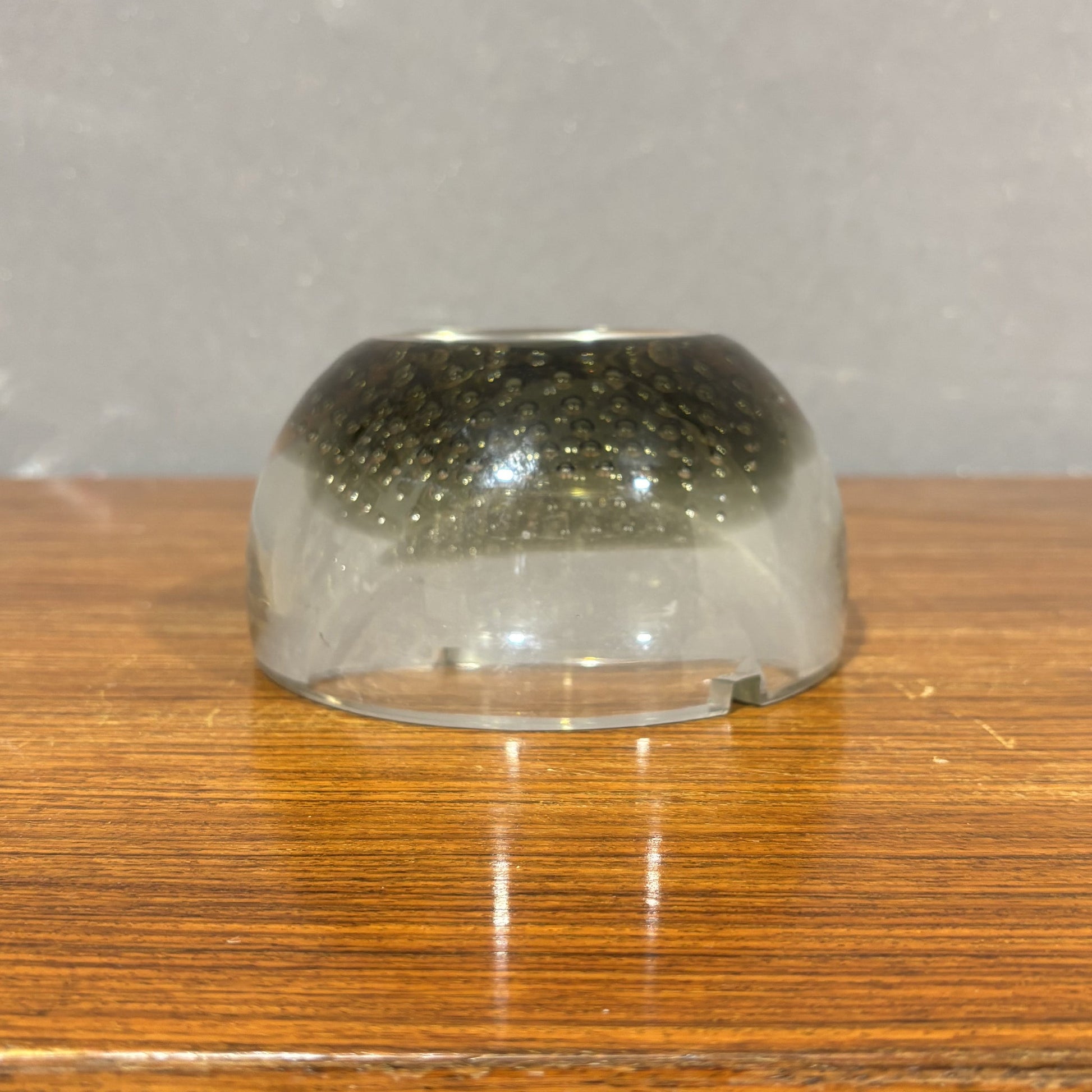 Elegante posacenere in vetro di Murano anni '70 - Vassallo Antiques Antiquariato Online