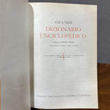 Grande Dizionario Enciclopedico - Utet - 1954 - Vassallo Antiques Antiquariato Online