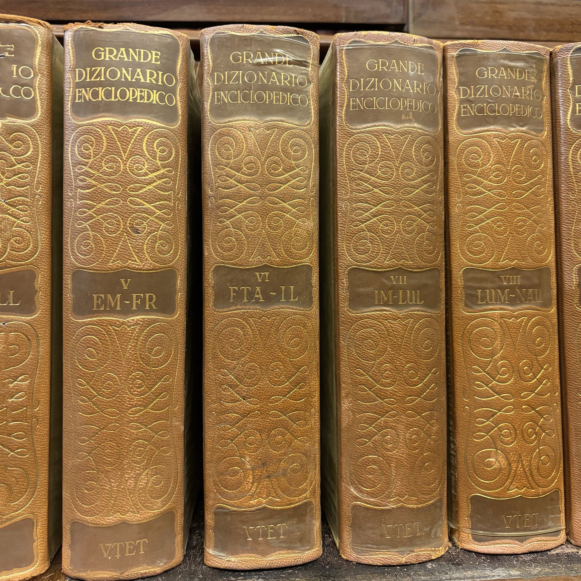 Grande Dizionario Enciclopedico - Utet - 1954 - Vassallo Antiques Antiquariato Online