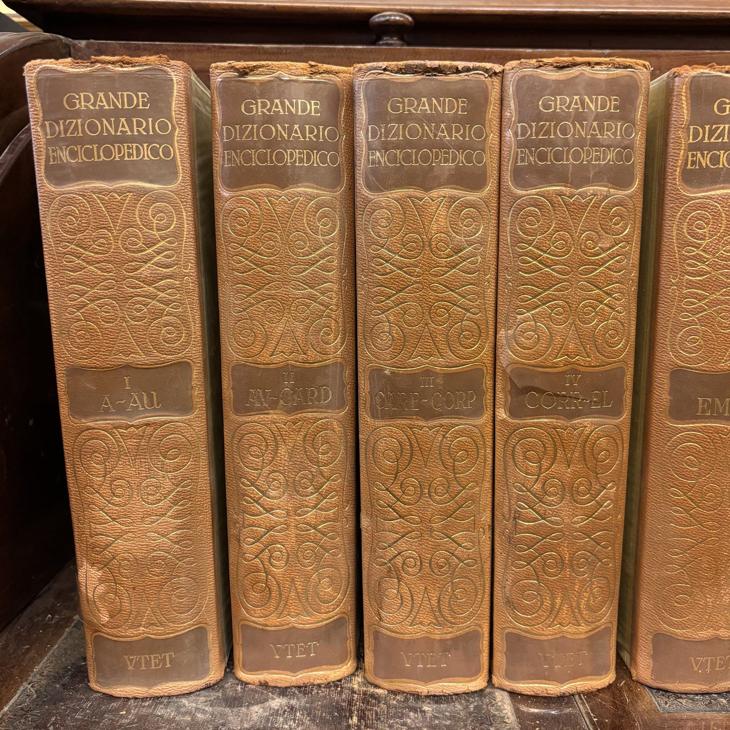 Grande Dizionario Enciclopedico - Utet - 1954 - Vassallo Antiques Antiquariato Online