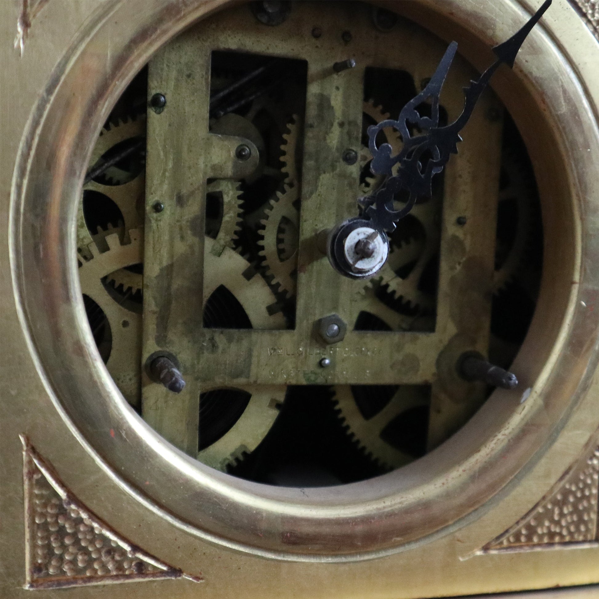 Grazioso Orologio in legno dorato - Vassallo Antiques Antiquariato Online