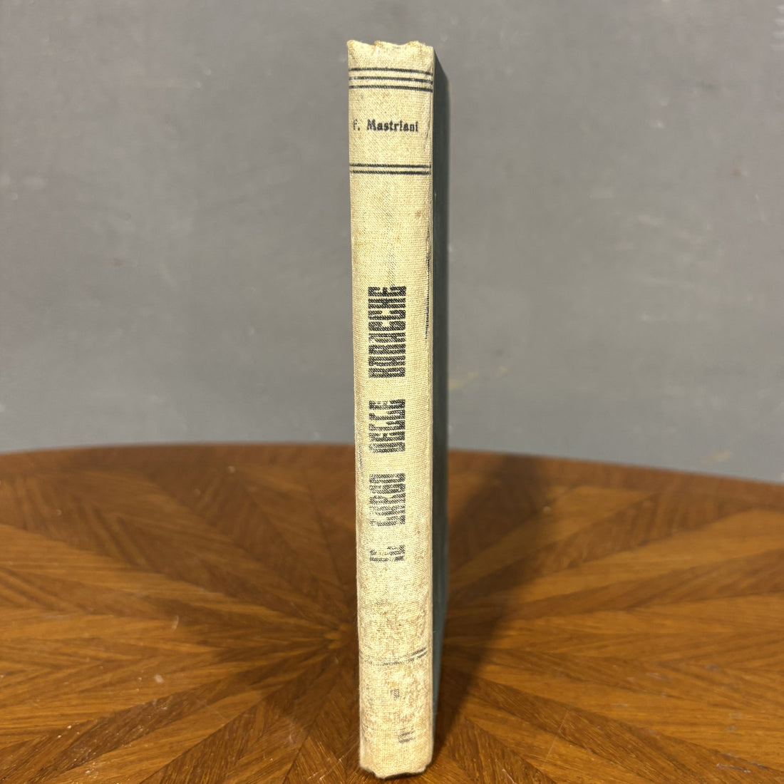Il largo delle baracche - Francesco Mastriani 1822 - Vassallo Antiques Antiquariato Online