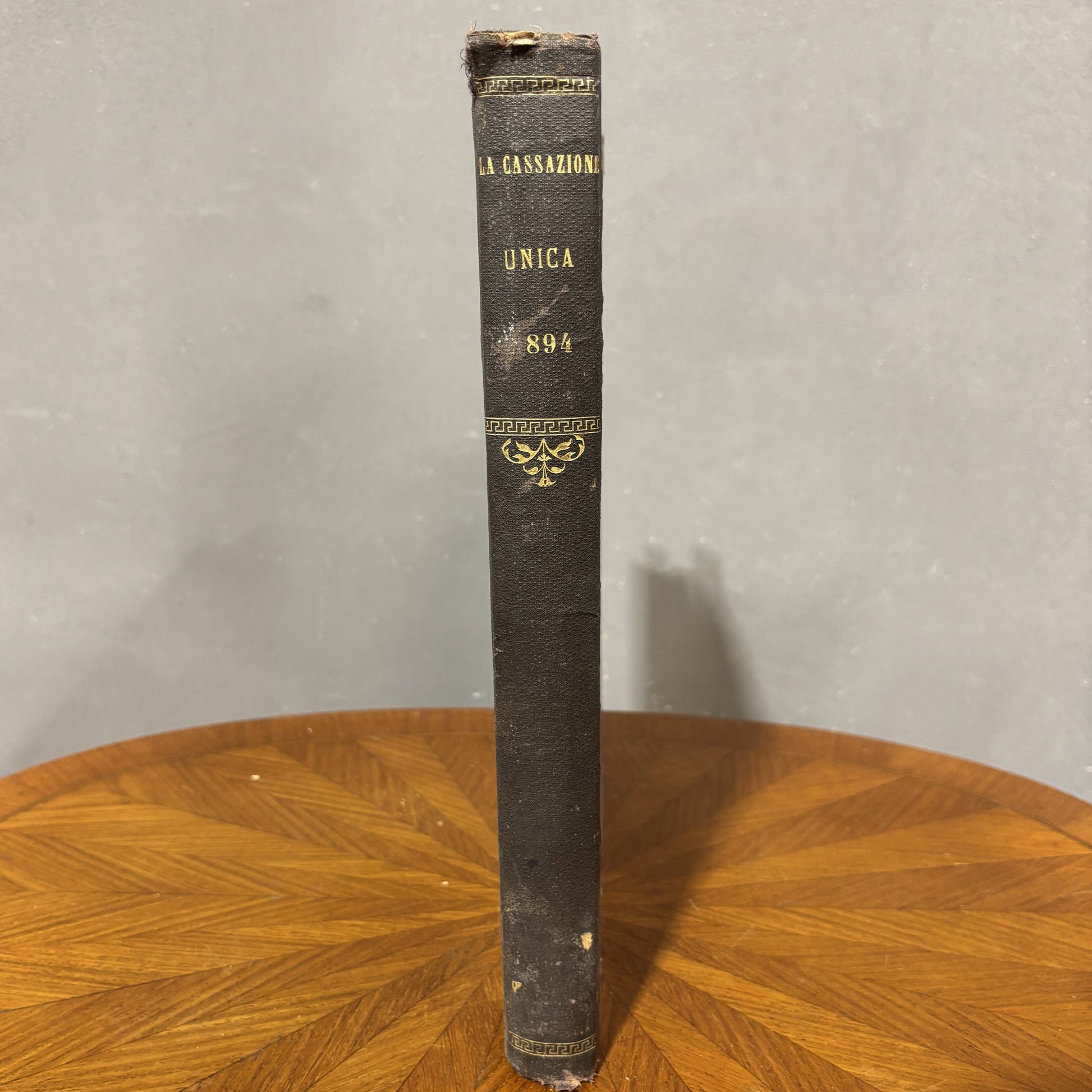 La cassazione unica - Periodico giuridico di Roma - 1895 - Vassallo Antiques Antiquariato Online
