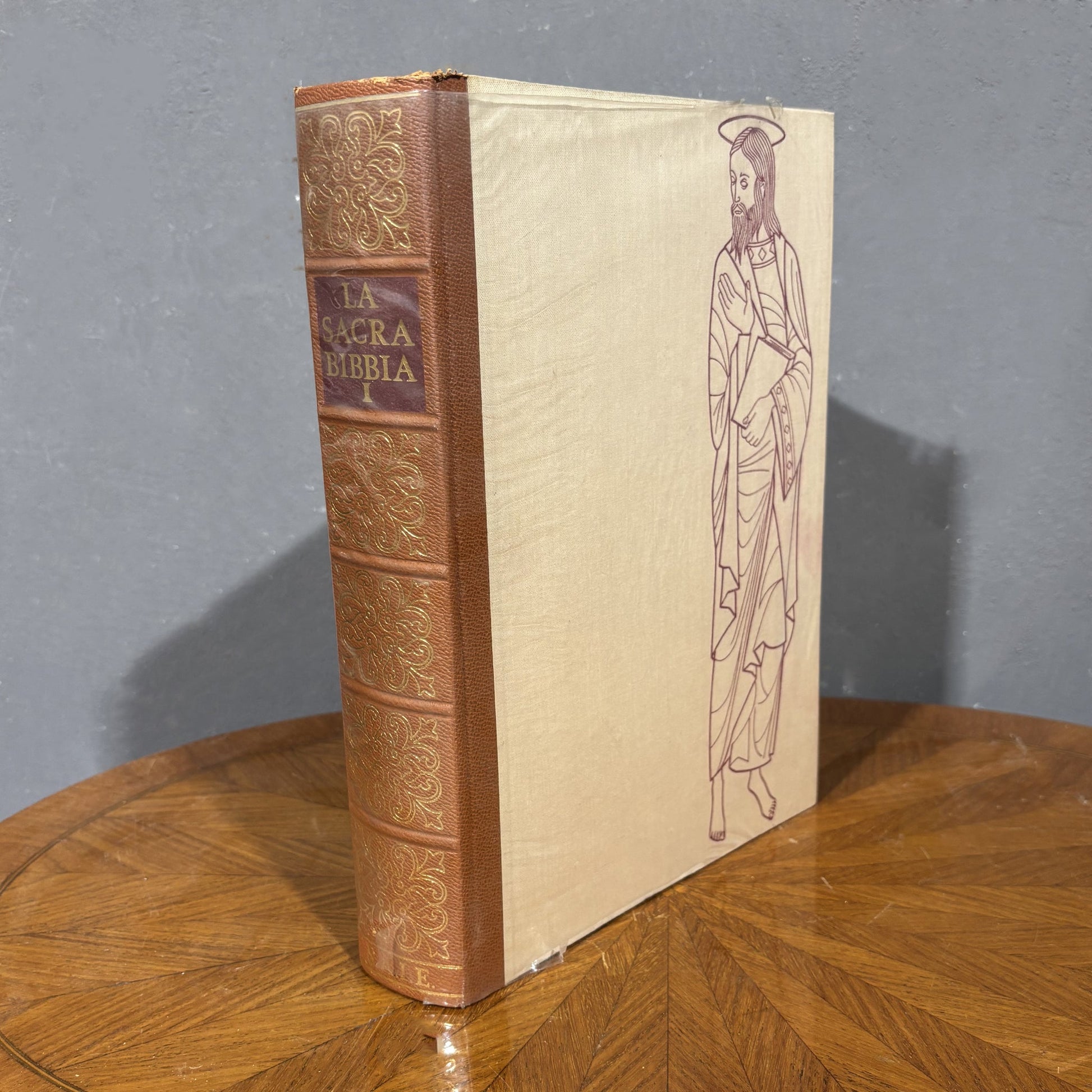 La Sacra Bibbia, SAIE Editrice 1959 - Vassallo Antiques Antiquariato Online