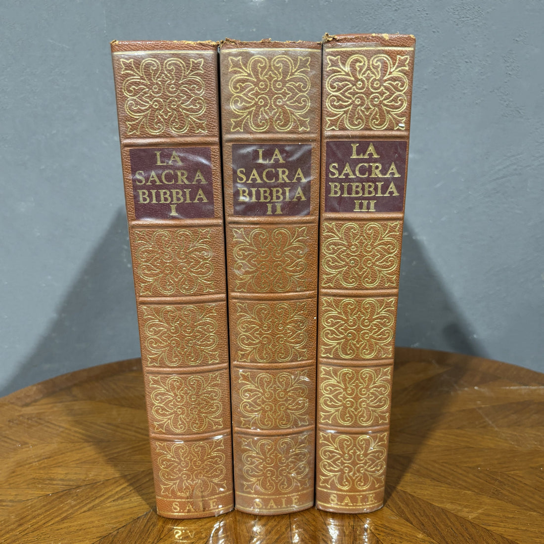 La Sacra Bibbia, SAIE Editrice 1959 - Vassallo Antiques Antiquariato Online