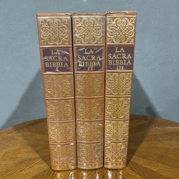 La Sacra Bibbia, SAIE Editrice 1959 - Vassallo Antiques Antiquariato Online