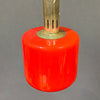 Lampada a sospensione in vetro rosso Stilnovo, 1950 circa - Vassallo Antiques Antiquariato Online