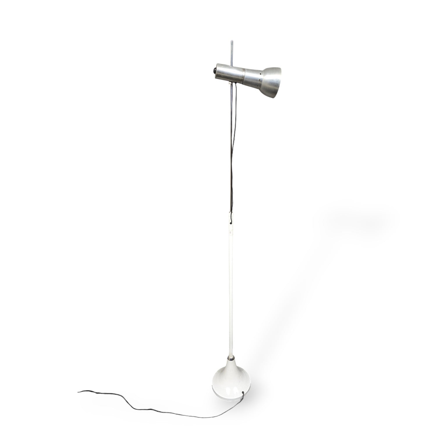 Lampada da terra in metallo, anni '70 - Vassallo Antiques Antiquariato Online