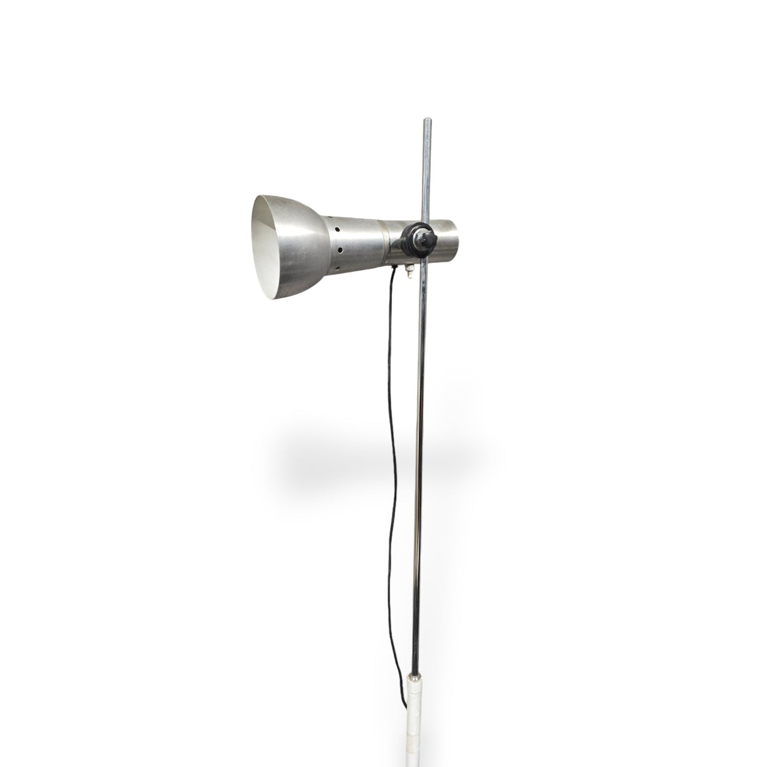 Lampada da terra in metallo, anni '70 - Vassallo Antiques Antiquariato Online