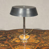Lampada da Tavolo anni '60 in legno ed alluminio