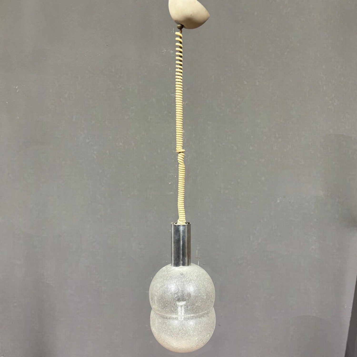 Lampadario Murano Bilobo di Tobia Scarpa Flos, anni '60 - Vassallo Antiques Antiquariato Online
