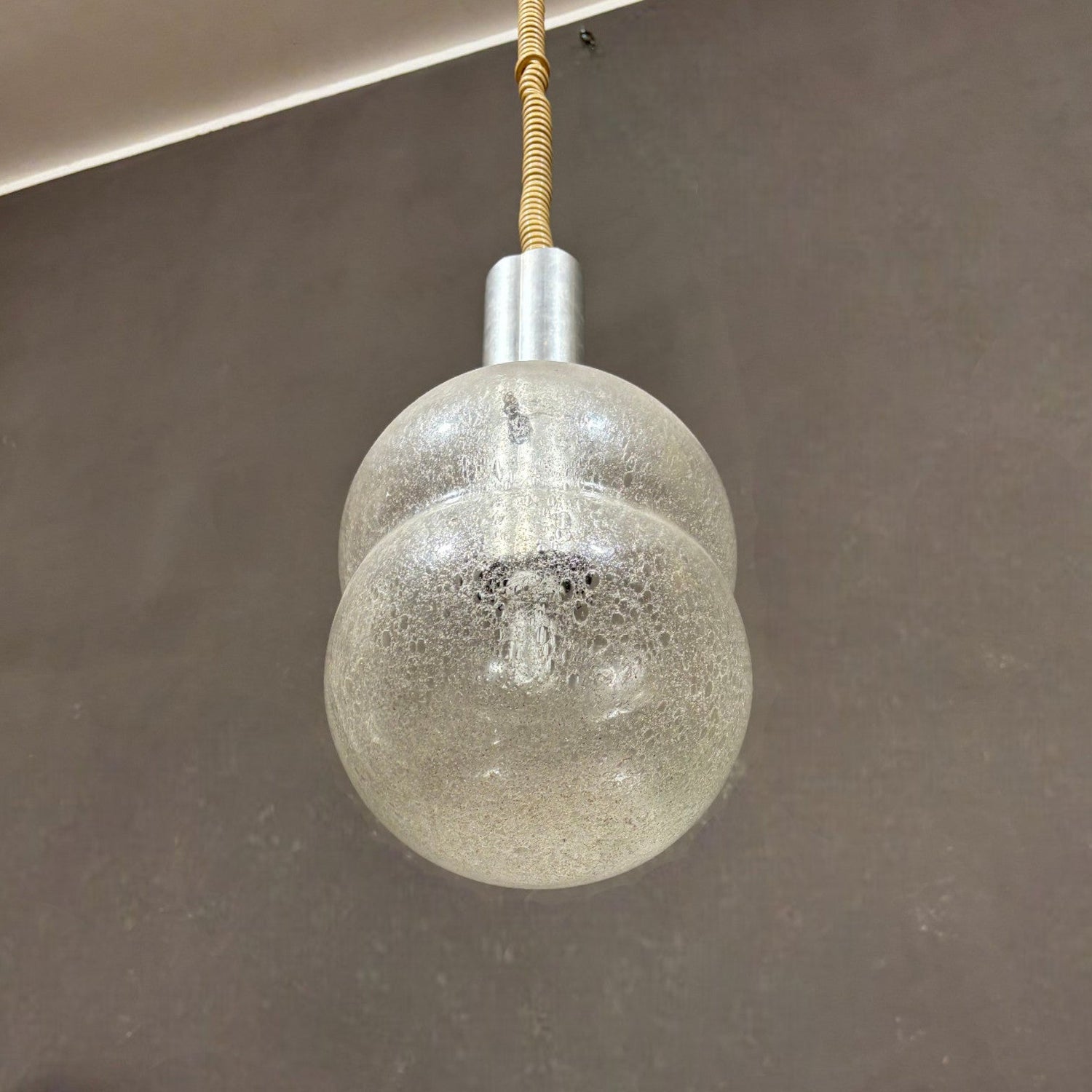 Lampadario Murano Bilobo di Tobia Scarpa Flos, anni '60 - Vassallo Antiques Antiquariato Online