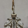 Antico Lampadario Liberty con pendenti