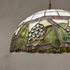 Lampadario "Handmade stained glass design Victoria" in stile Tiffany