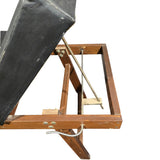 Lettino medico vintage pelle - Vassallo Antiques Antiquariato Online