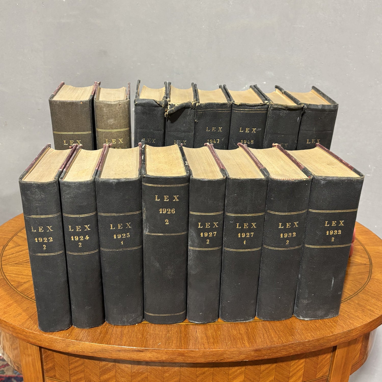 "LEX - Legislazione Italiana" - Miele - 1922 - Vassallo Antiques Antiquariato Online