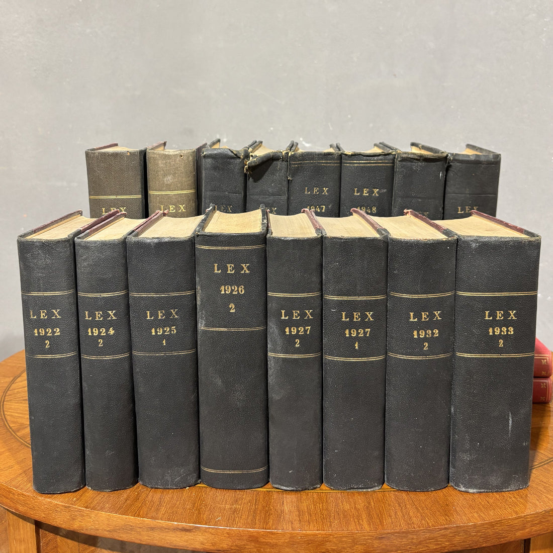 "LEX - Legislazione Italiana" - Miele - 1922 - Vassallo Antiques Antiquariato Online