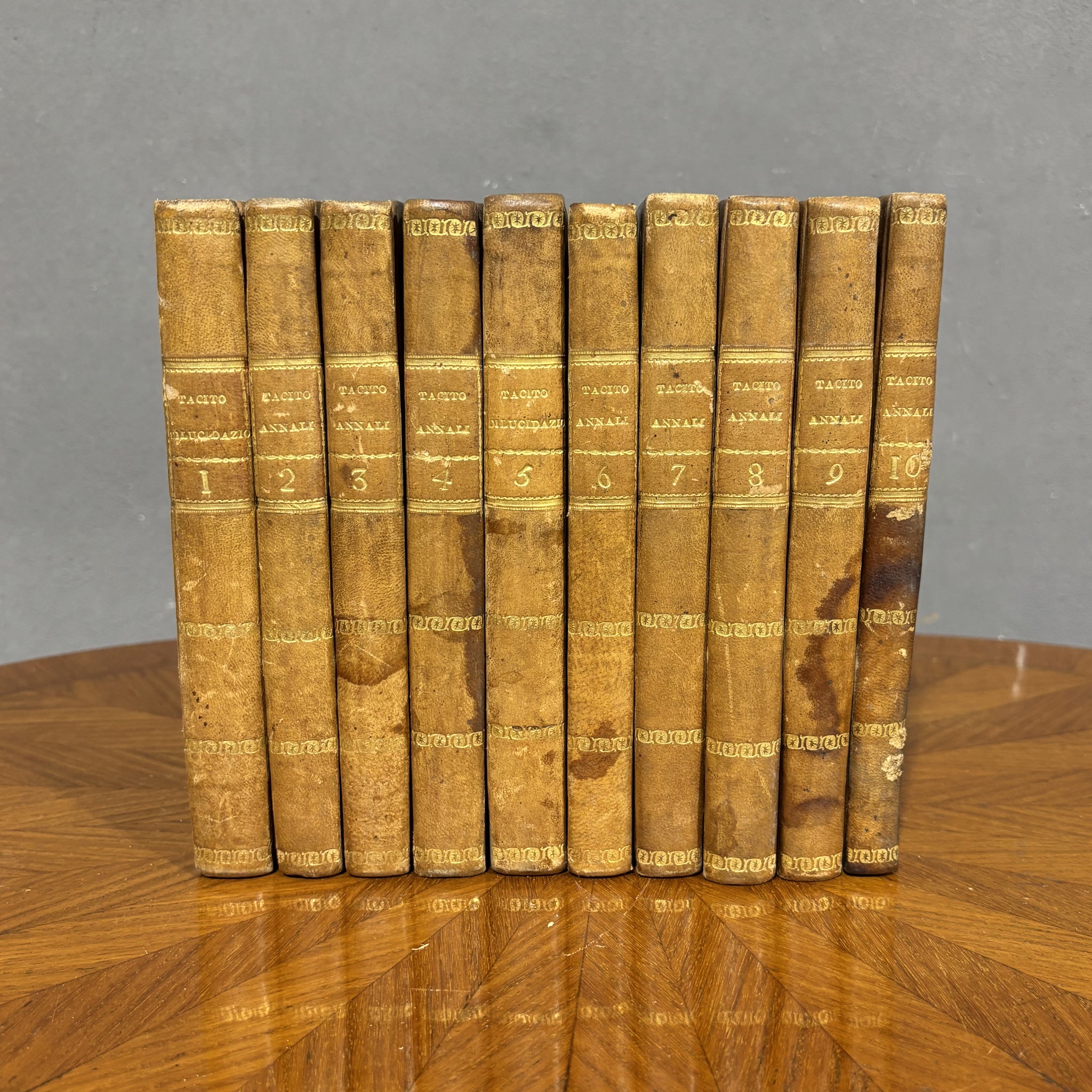 "Dilucidazioni degli Annali" di Tacito - G. Sanseverino 1829
