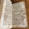 Rara edizione antica di "Emmanuelis Alvari" del 1700