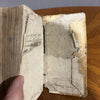 Antico libro "Flos Latinitatis" del 1687