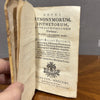 Raro Dizionario di Sinonimi Poetici del 1725