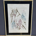 Litografia Nino Caffè (1909 - 1975), Il Cardinale - Vassallo Antiques Antiquariato Online