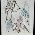 Litografia Nino Caffè (1909 - 1975), Il Cardinale - Vassallo Antiques Antiquariato Online