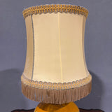 Lume in ceramica dipinta anni '70 - Vassallo Antiques Antiquariato Online