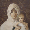 Madonna dell'ulivo Dipinto su tela a succo d'erba - Vassallo Antiques Antiquariato Online