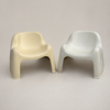 Set di due sedie "Toga" disegnate da Sergio Mazza per Artemide in stile Space Age