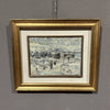 Nevicata , dipinto ad olio su tela - Vassallo Antiques Antiquariato Online