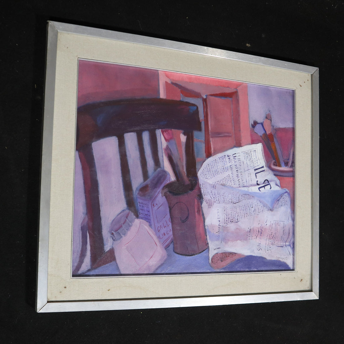 Nicola Sgambati - BARATTOLI - Dipinto ad olio su tela - Vassallo Antiques Antiquariato Online