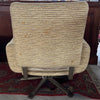 Elegante coppia di poltrone di design degli anni '60 girevoli