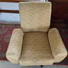 Elegante coppia di poltrone di design degli anni '60 girevoli