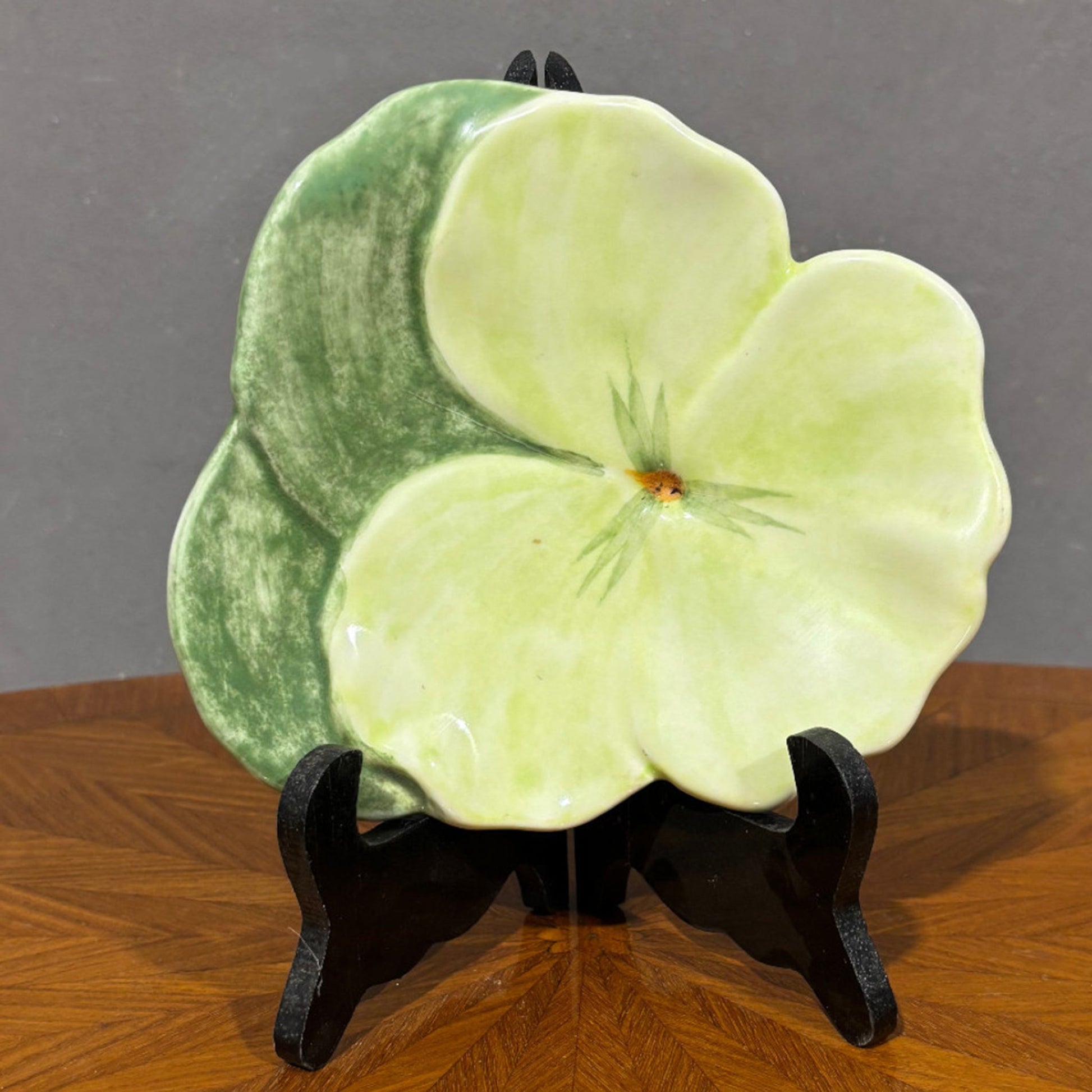 Piatto da cocktail ceramica Ernestine - Vassallo Antiques Antiquariato Online