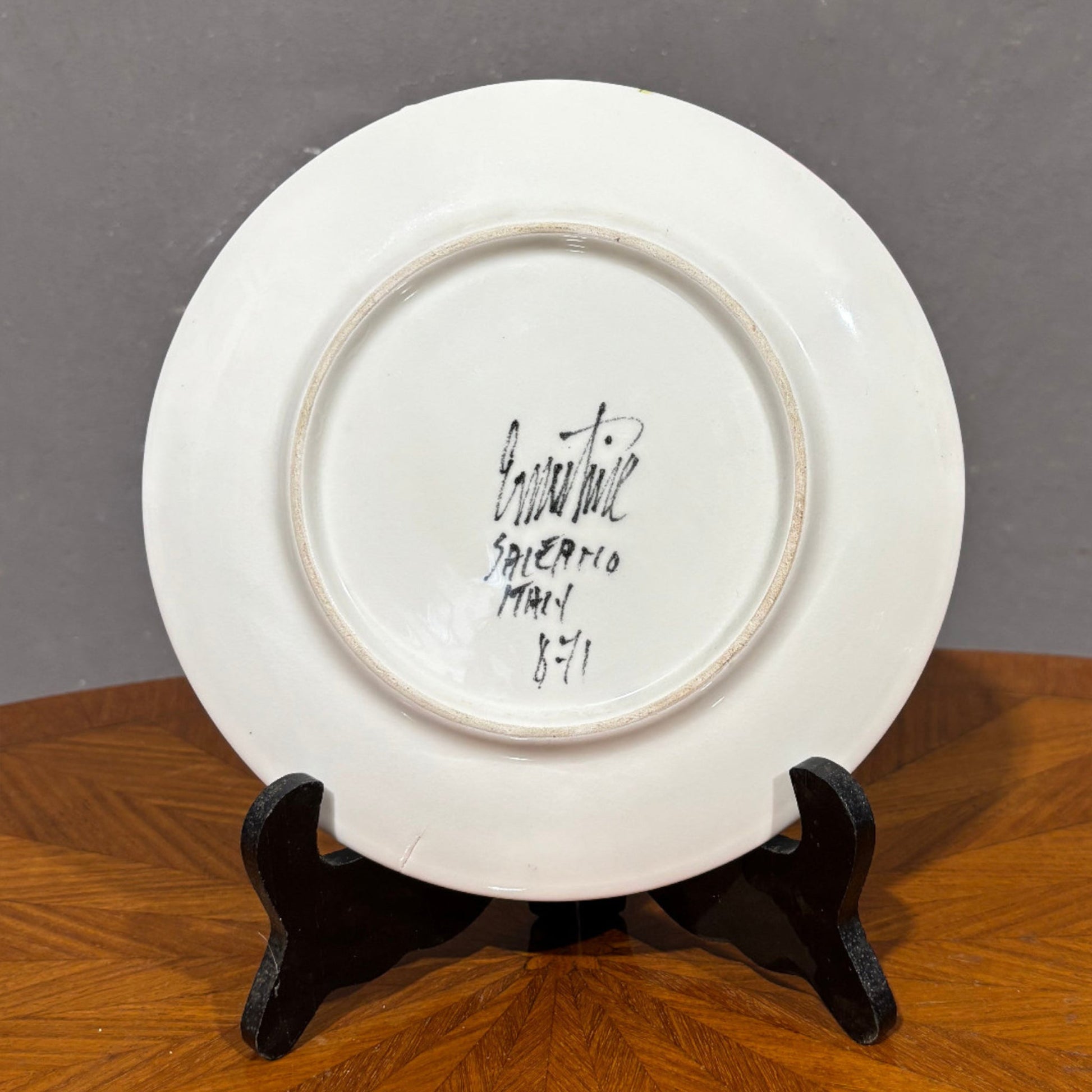 Piatto da collezione Ernestine - Vassallo Antiques Antiquariato Online