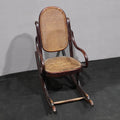 Piccola Sedia a dondolo Wackerlin - Vassallo Antiques Antiquariato Online