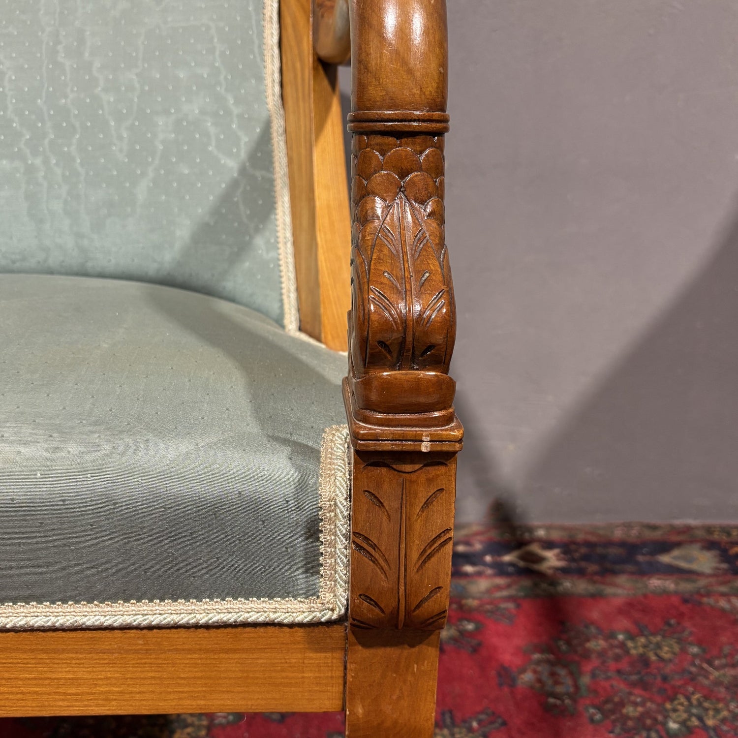 Poltrona in stile Impero Epoca '900 - Vassallo Antiques Antiquariato Online
