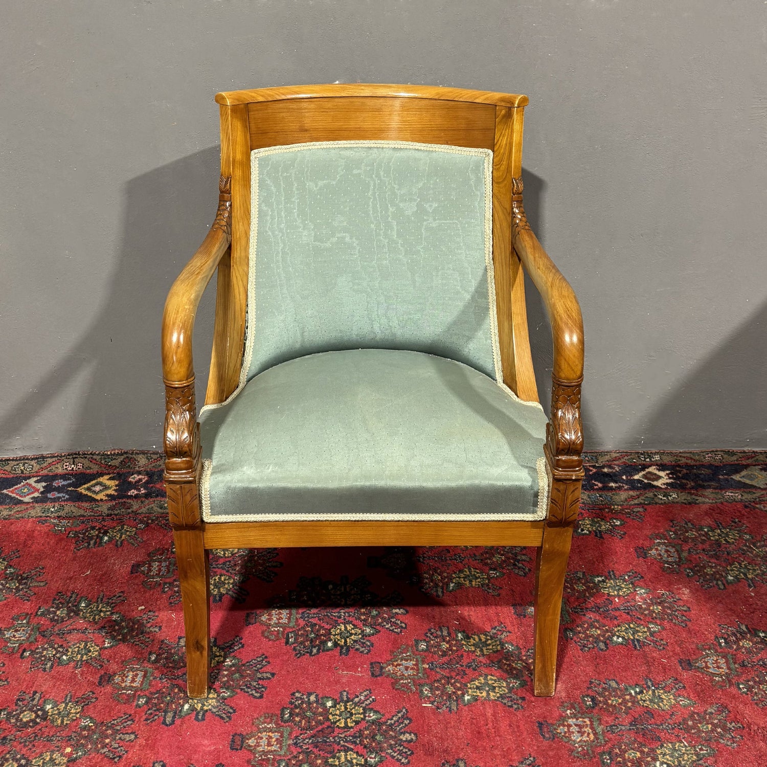Poltrona in stile Impero Epoca '900 - Vassallo Antiques Antiquariato Online