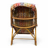 Poltrona Jungle in vimini George Coslins per Gervasoni - Vassallo Antiques Antiquariato Online