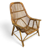 Poltrona Jungle in vimini George Coslins per Gervasoni - Vassallo Antiques Antiquariato Online