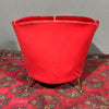 Poltrona di design anni '50 in velluto