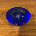 Posacenere cristallo blu Kosta Boda anni '60 - Vassallo Antiques Antiquariato Online