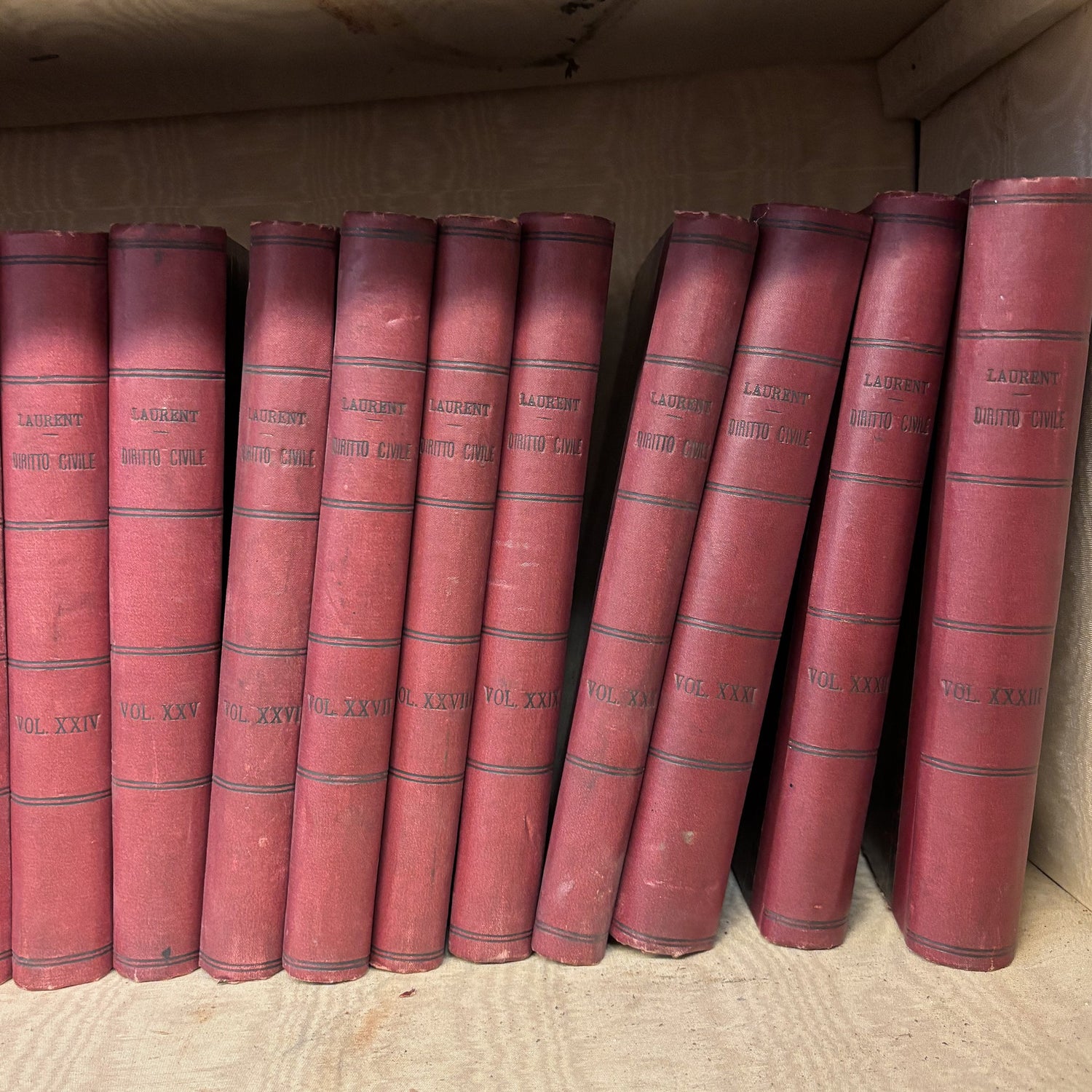 Principii del diritto civile - F. Laurent - 1900 - Vassallo Antiques Antiquariato Online