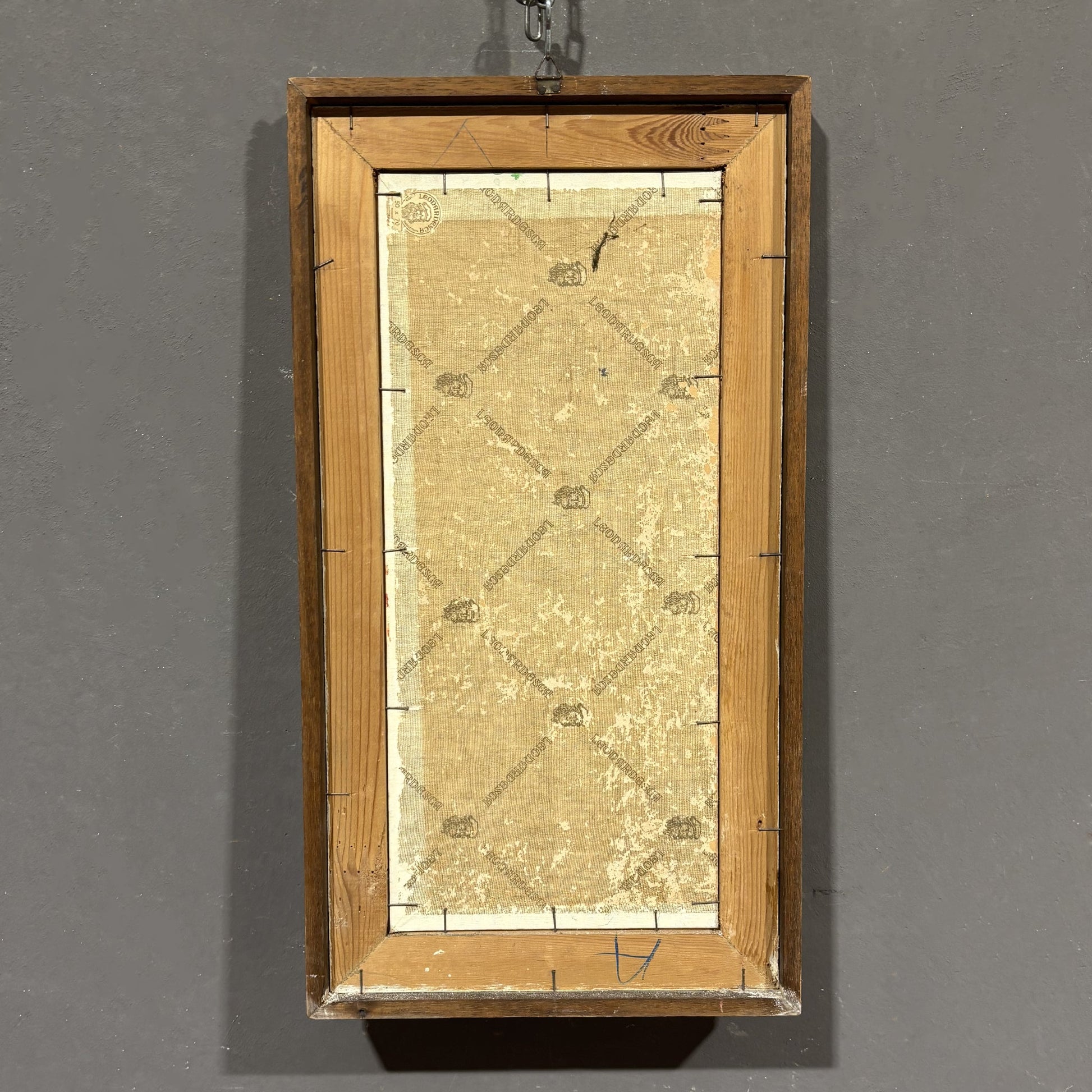 Quadro astratto in pittura ad olio anni '70 - Vassallo Antiques Antiquariato Online