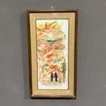 Quadro astratto in pittura ad olio anni '70 - Vassallo Antiques Antiquariato Online