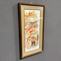 Quadro astratto in pittura ad olio anni '70 - Vassallo Antiques Antiquariato Online